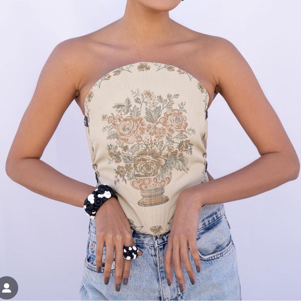 Open back Corset top